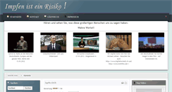 Desktop Screenshot of impfrisiko.eu